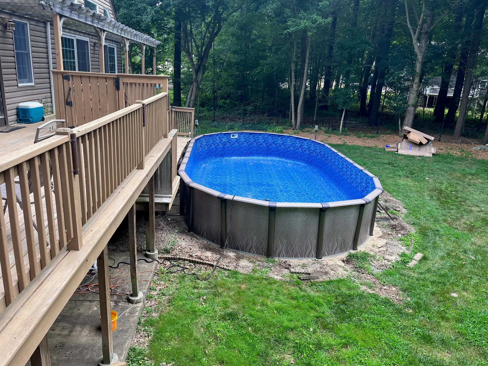 Stunning Above ground pool