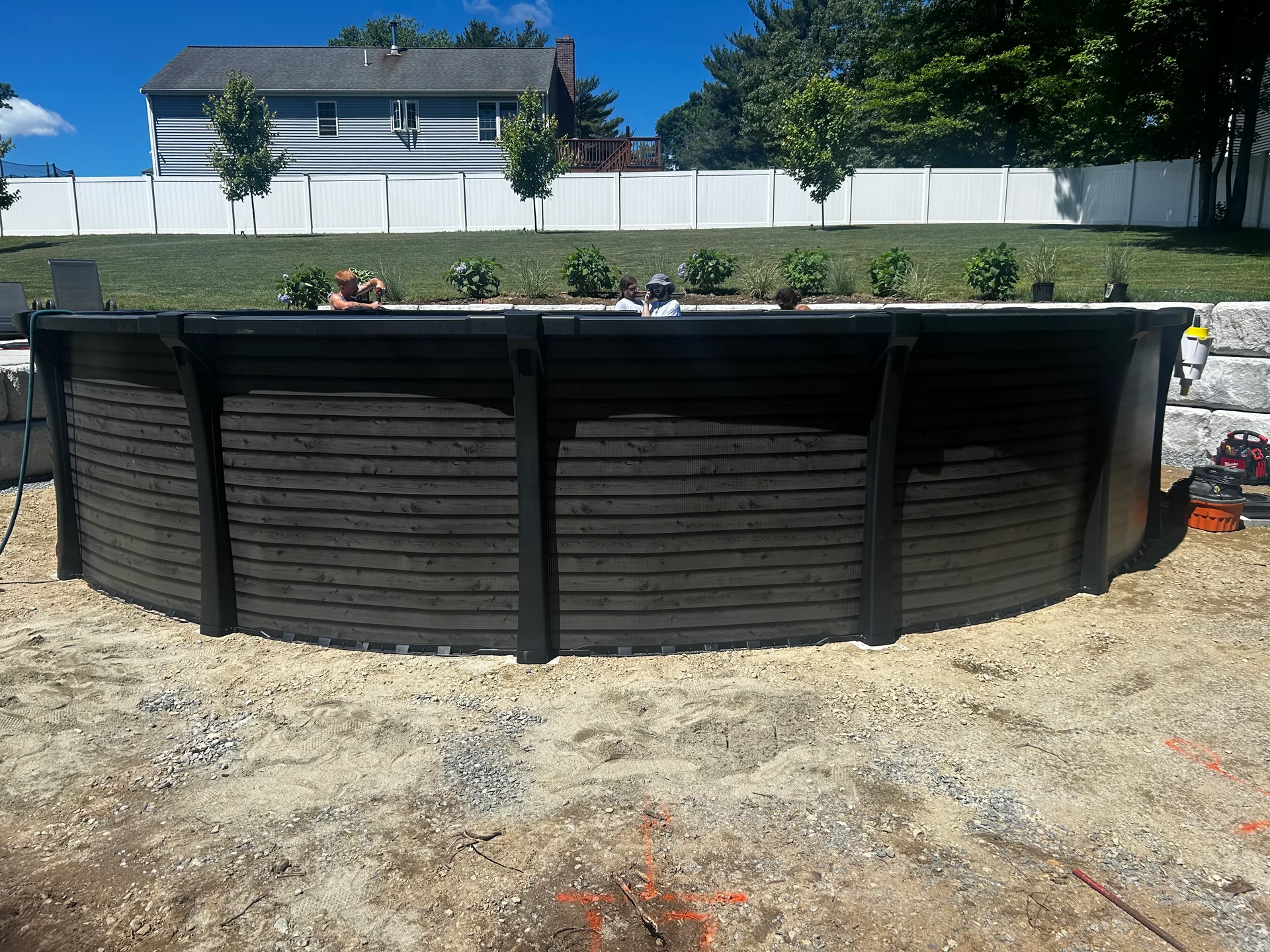 24' Round Above Ground Pool